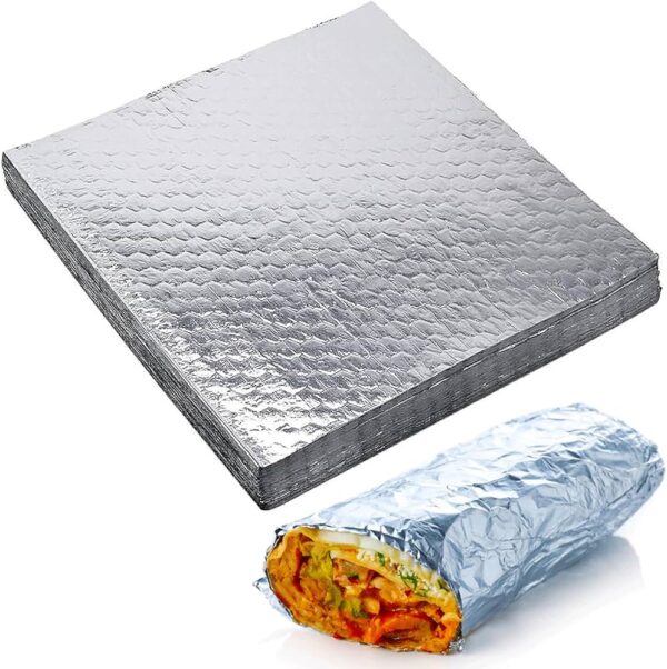 Rhino-Insulated Foil Wrap 12"x12"-1000 Sheets