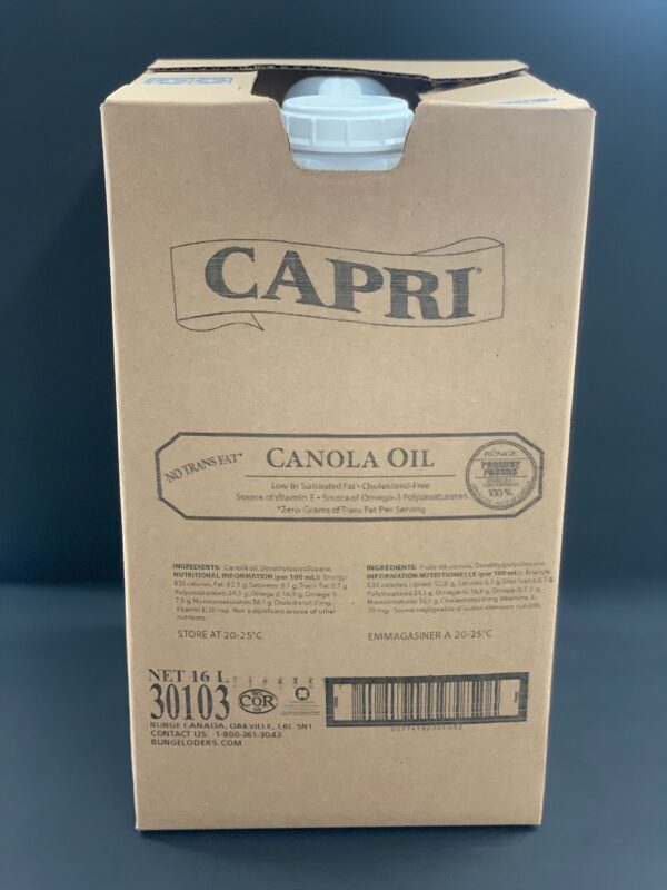 Capri Canola Oil-16lt