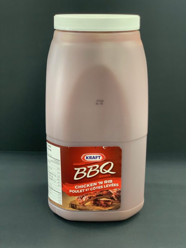 Kraft BBQ Chicken and Rib Sauce-3.78lt