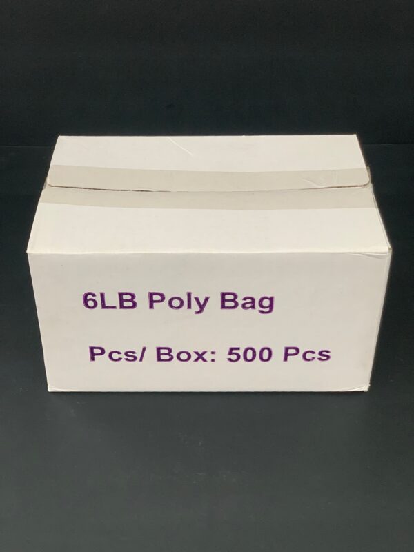 6lbs Poly Bags-500 Bags/Case