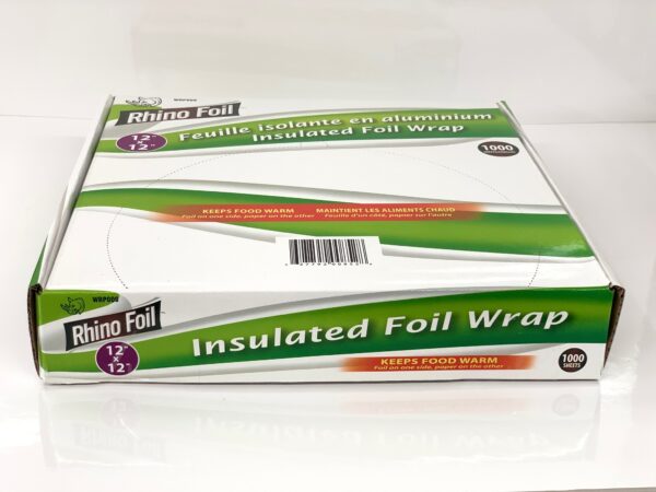 Rhino-Insulated Foil Wrap 12"x12"-1000 Sheets - Image 2