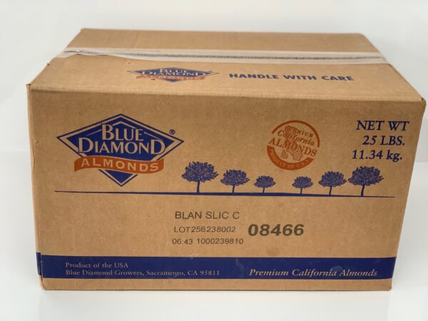 Blanched Almond 25lb