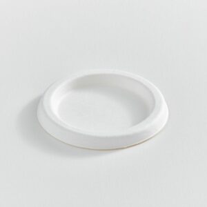 2oz Baggase Compostable Portion lids-2000pc/Case