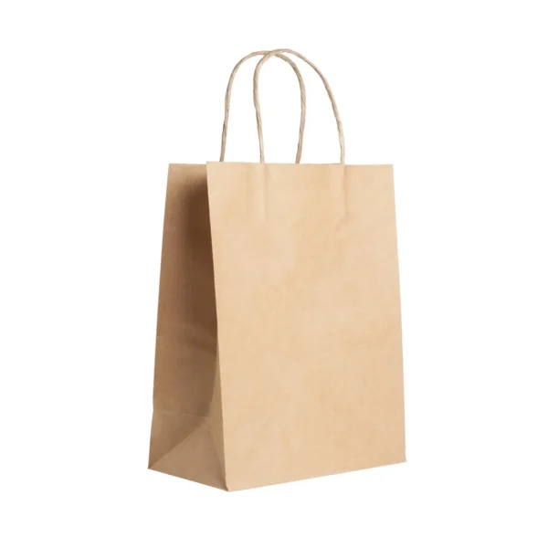 Kraft Handle Bag 14x10x14-200pc