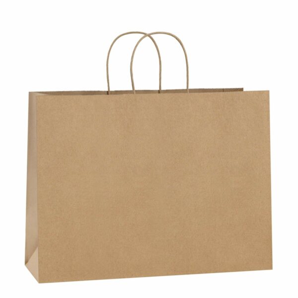 Kraft Handle Bag 16X6X12-250pc/Case