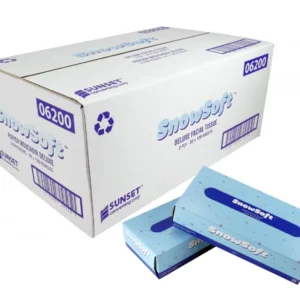 Snow Soft 2ply Facial Tissue-100 Sheets/Box (30)