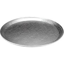 12in Foil Round Tray-25/Cs