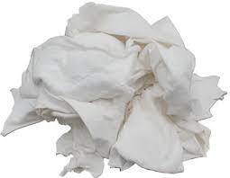 10lb Cotton Polo White Rags Bundle