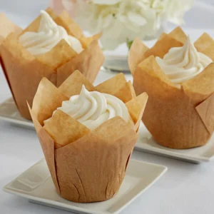 Muffin cups Natural Tulip Liners-100pc (10)