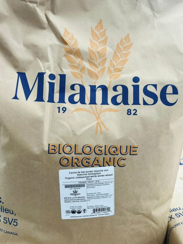 Milanaise Unbleached White Winter Flour-20kg