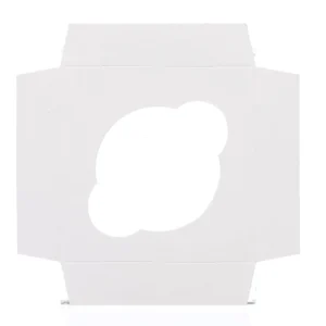4x4x4- Single Cupcake Insert White-100pc