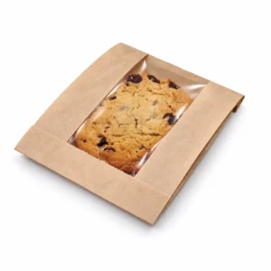 Kraft Window Cookie Bag 5x1.5x7-500pc